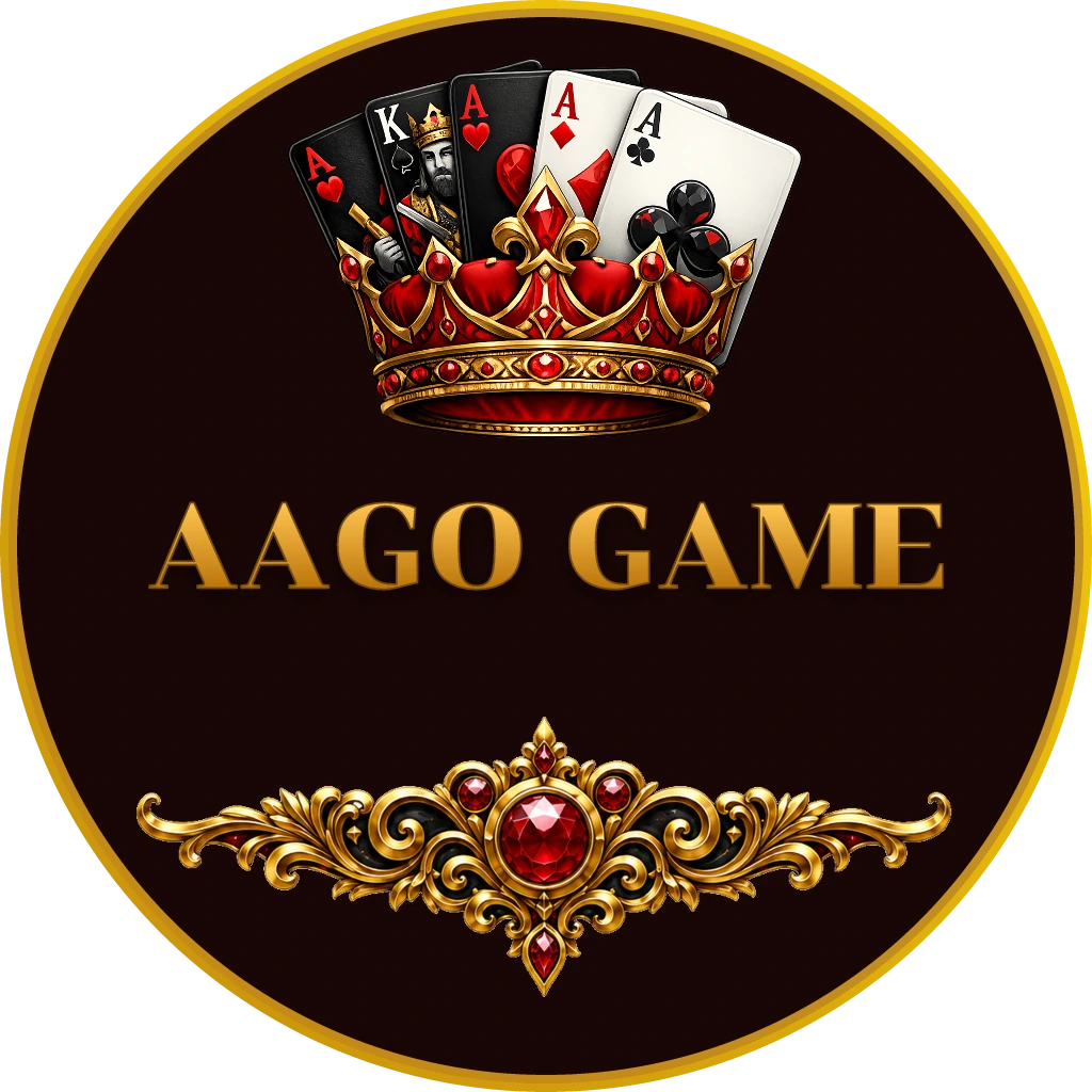 Stylish female player in a sparkling dress with floating casino chips and neon lights showcasing the premium gaming atmosphere of AAGO GAME for Bangladesh